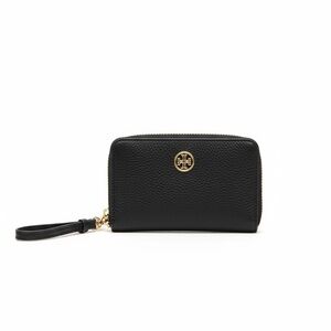 Tory Burch Black Leather Wristlet